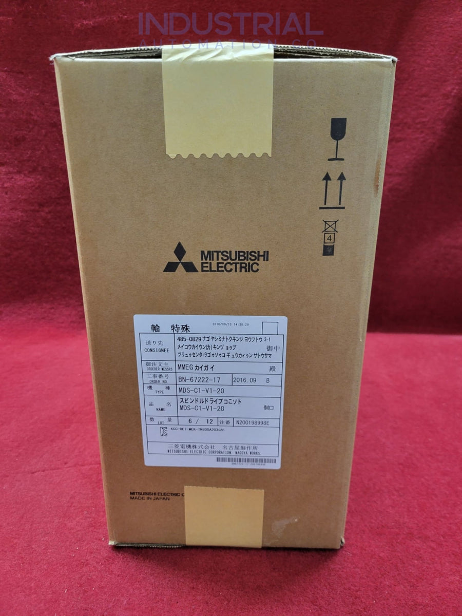 三菱電機 MDS-C1-V1-20 サーボドライブユニット　動作保証 Mitsubishi MDS-C1-V1-20