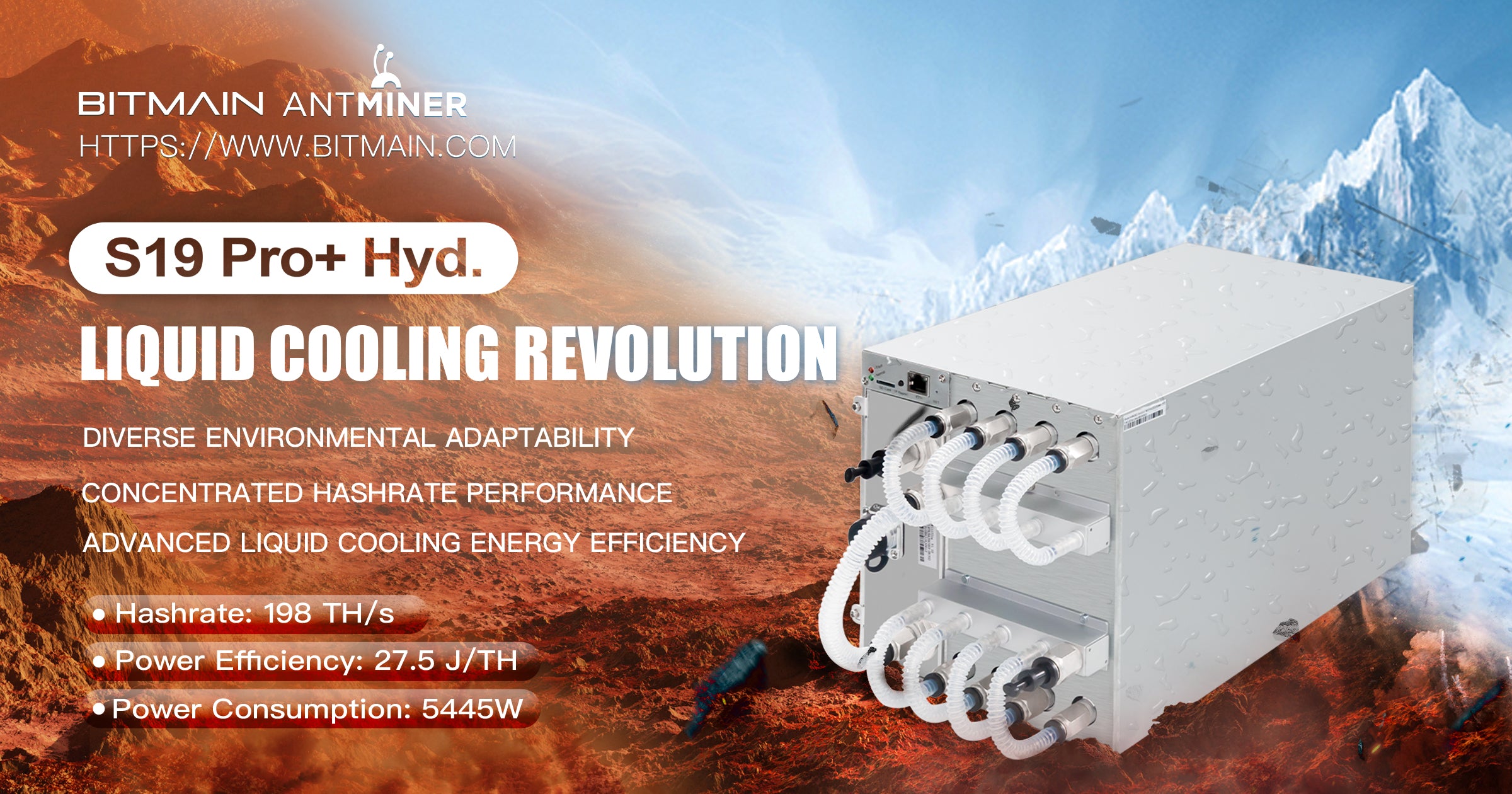 What Is The ANTMINER S19 Pro+ Hyd. 198TH/s?