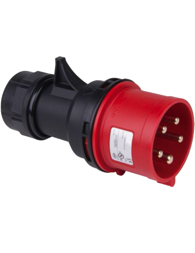 Altech 0149-7 CEE-PLUG 20A 3P4W 7H IP44 RED UL