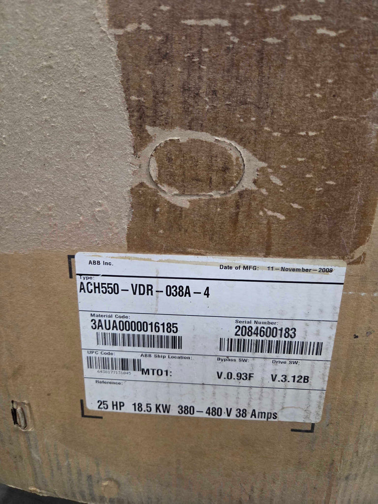 ABB ACH550-VDR-038A-4