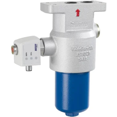 1005490B Hengst Block Mounting Filter w/ Size 0630 Filter Element (R928023339, 450PBFN0630-PWR3B00-V5,0-M)