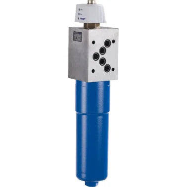 1015412B Hengst Block Mounting Filter w/ Right, Size 06/025 Filter Element (R928053402, 320PZR06/025-2X/H10PZB00-V8,0-M)