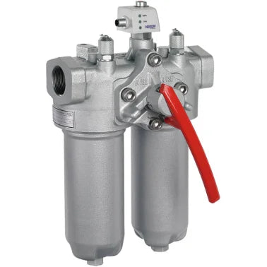 1019535B Hengst Duplex Filter w/ Size 0100 Filter Element (R928058159, 50LDN0100-G100A00-V1,5-V-R4)