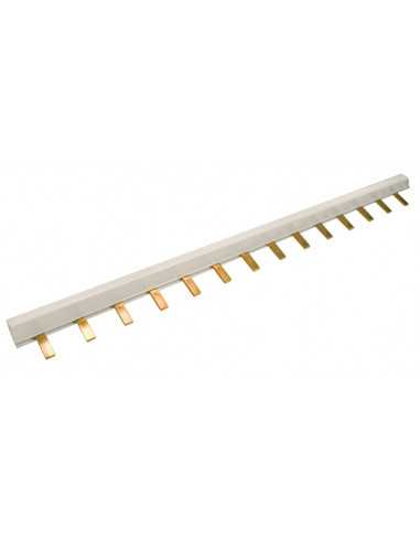 Altech 1P18U1/34 Jeu de barres, monophasé, 18 mm², type broche - Lot de 20