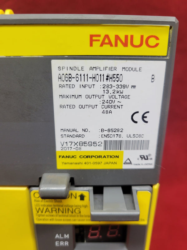 Fanuc A06B-6111-H022#h550