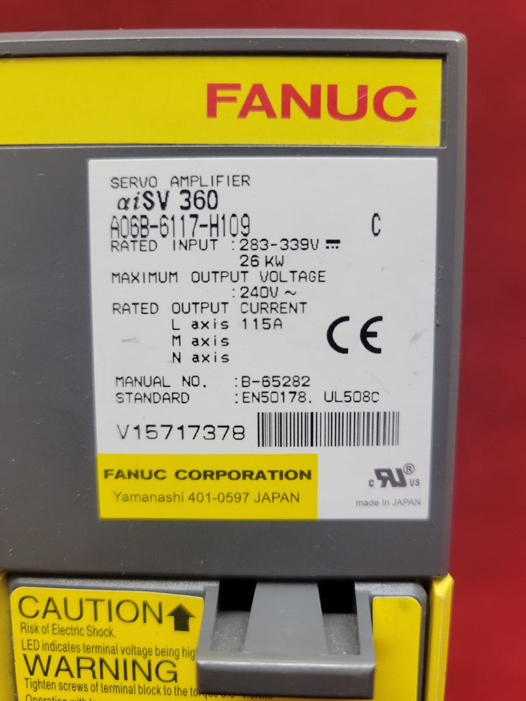 Fanuc A06B-6117-H109