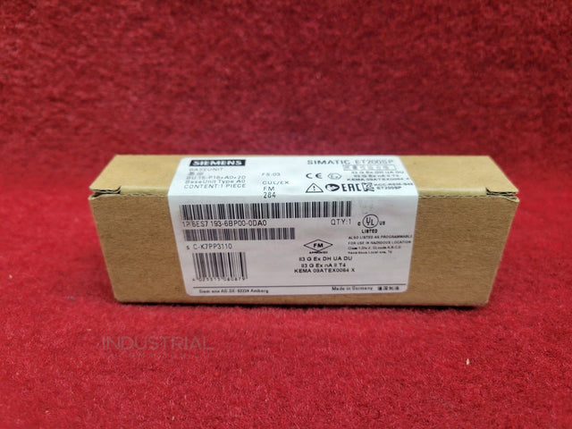 Siemens 6Es7193-6Bp00-0Da0