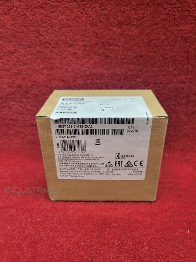 Siemens 6Es7231-0Hf22-0Xa0