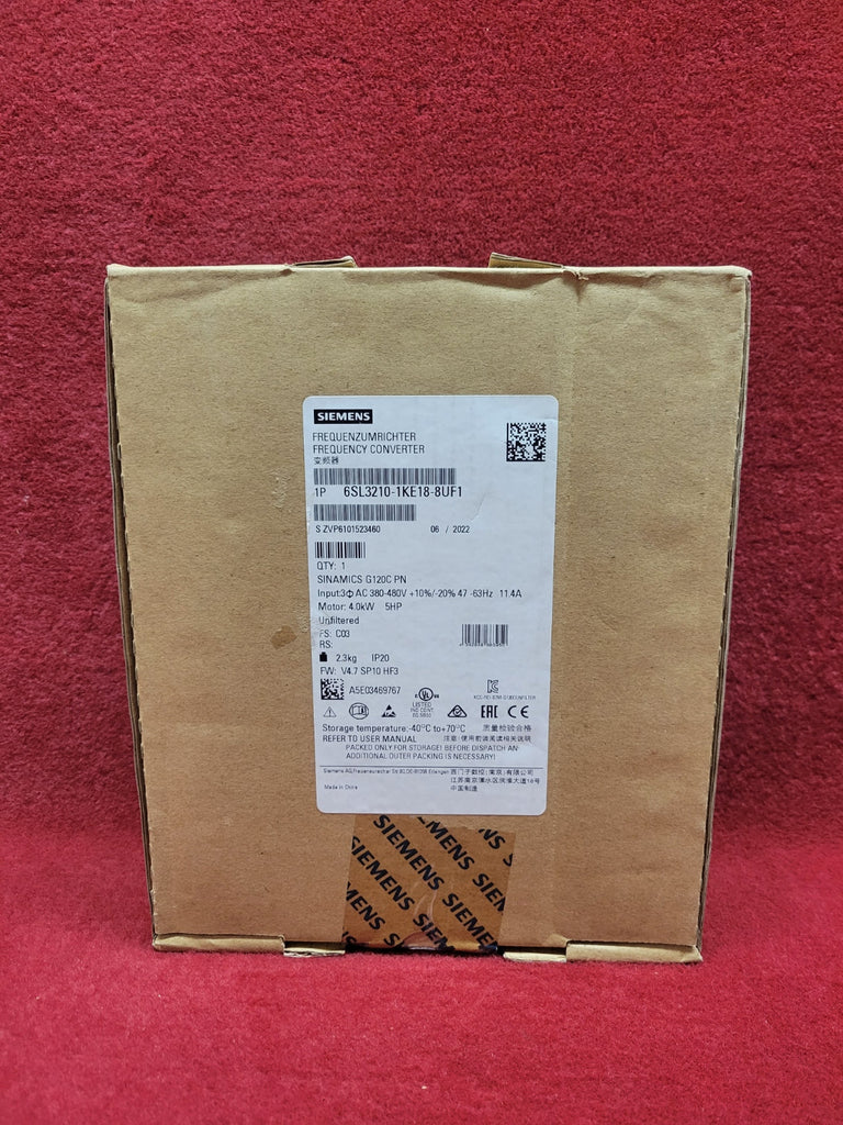 Siemens 6Sl3210-1Ke18-8Uf1