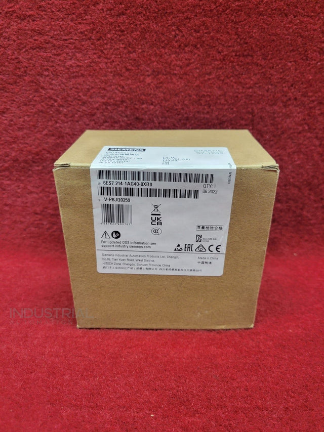 Siemens 6Es7214-1Ag40-0Xb0