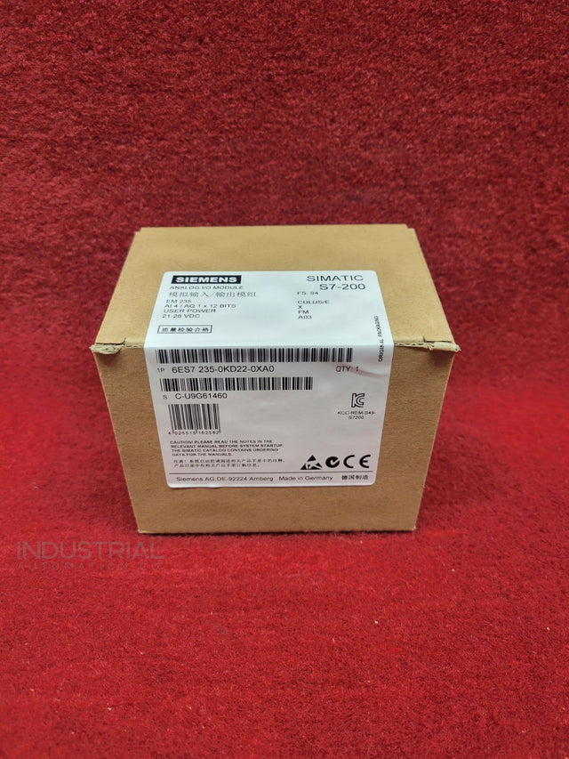 Siemens 6Es7235-0Kd22-0Xa0