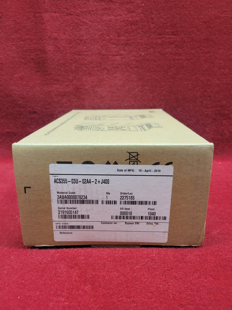 Abb Acs355-03U-02A4-2+J400