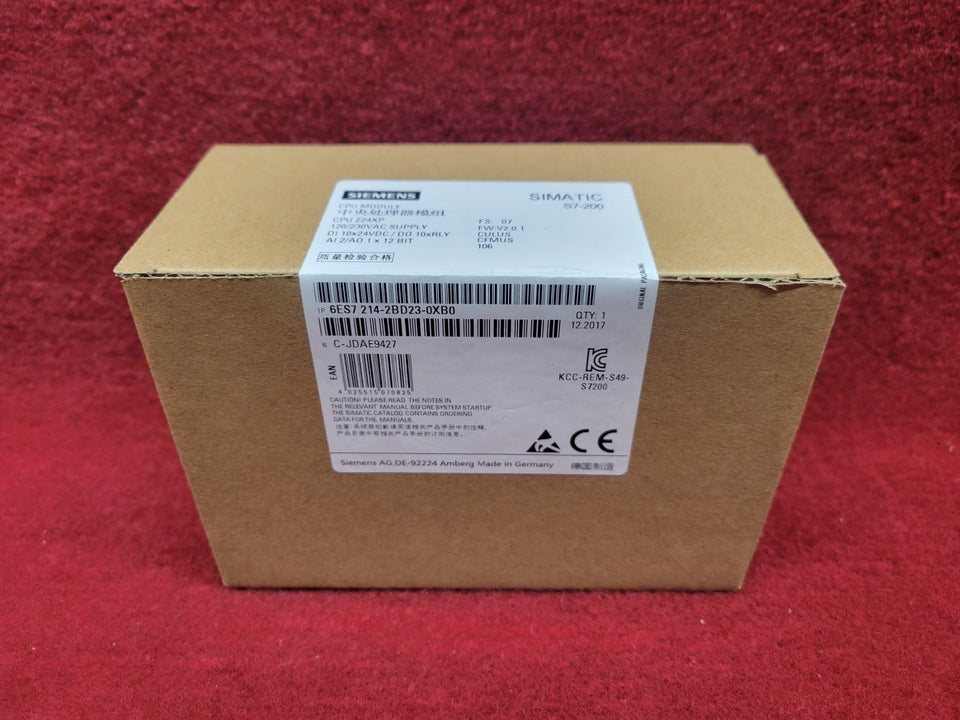Siemens 6Es7214-2Bd23-0Xb0
