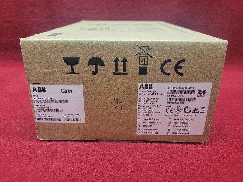 Abb Acs355-03U-03A3-4