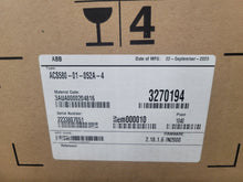 Load image into Gallery viewer, ABB ACS580-01-052A-4 New Adjustable Frequency AC Drive