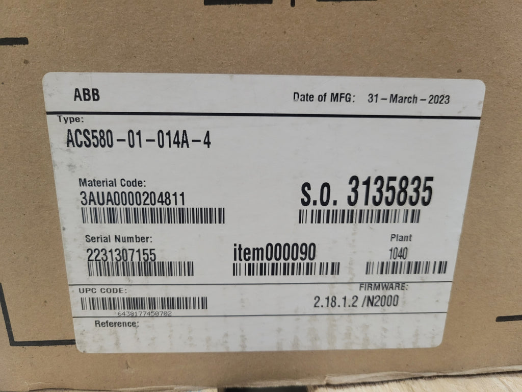 ABB ACS580-01-014A-4