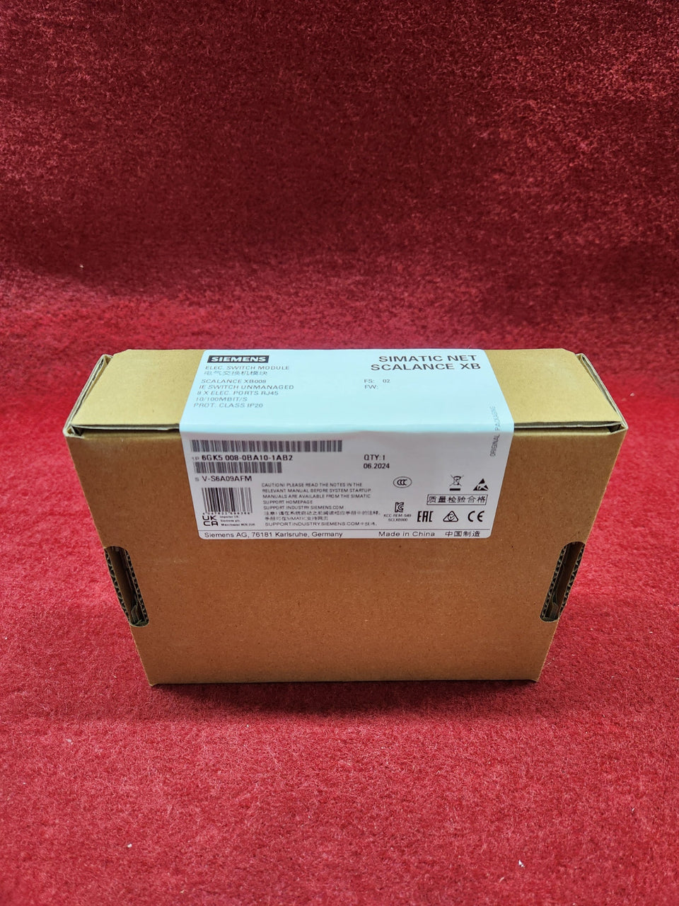 Siemens 6Gk5008-0Ba10-1Ab2 New Business & Industrial