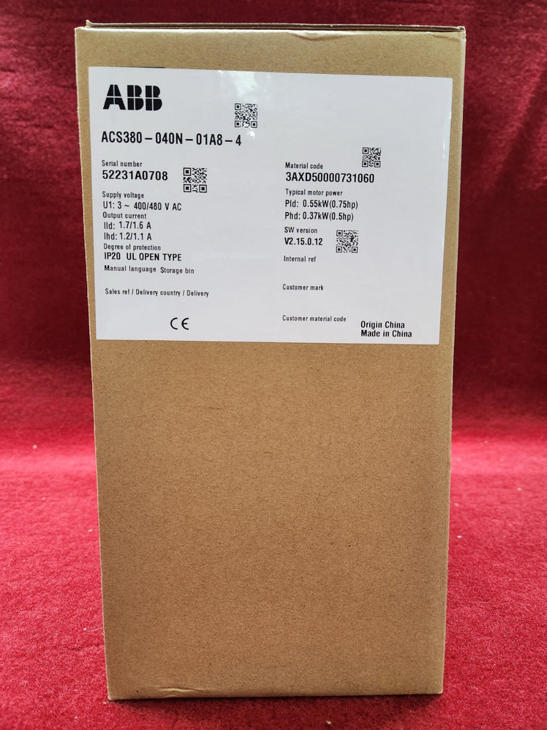 ABB ACS380-040N-01A8-4 New