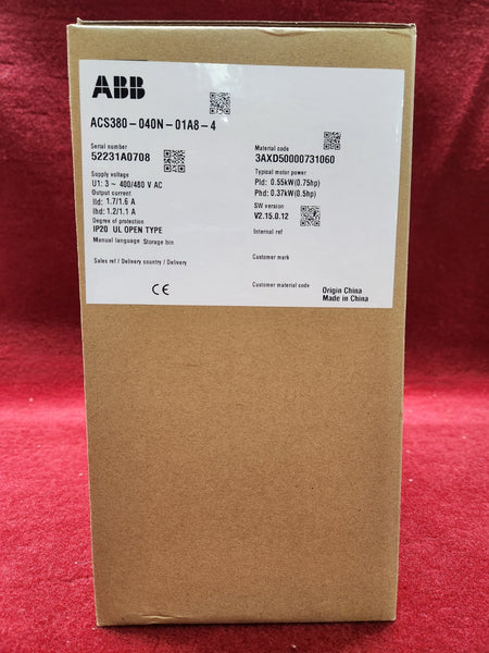 ABB ACS380-040N-01A8-4 New