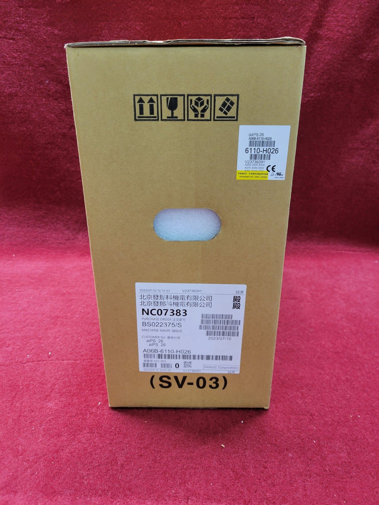 FANUC A06B-6110-H026 New Fanuc Drives