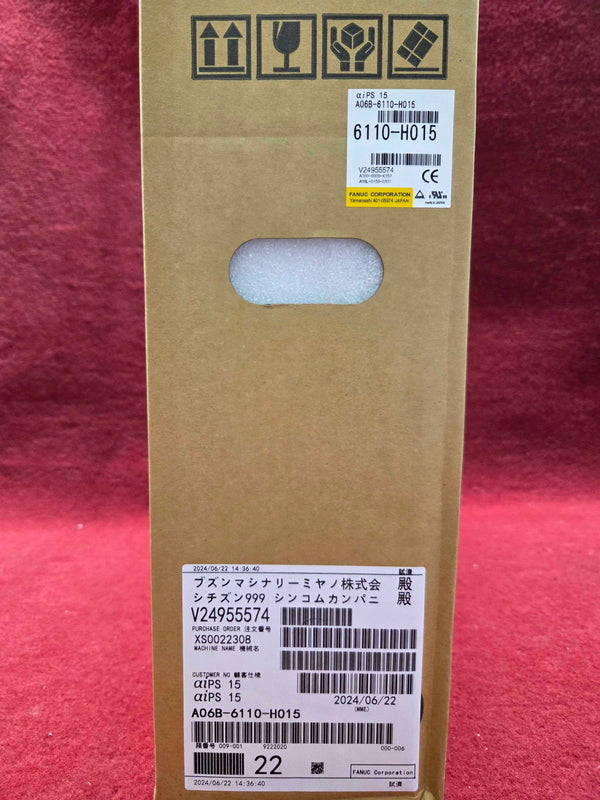 FANUC A06B-6110-H015 New Fanuc Drives