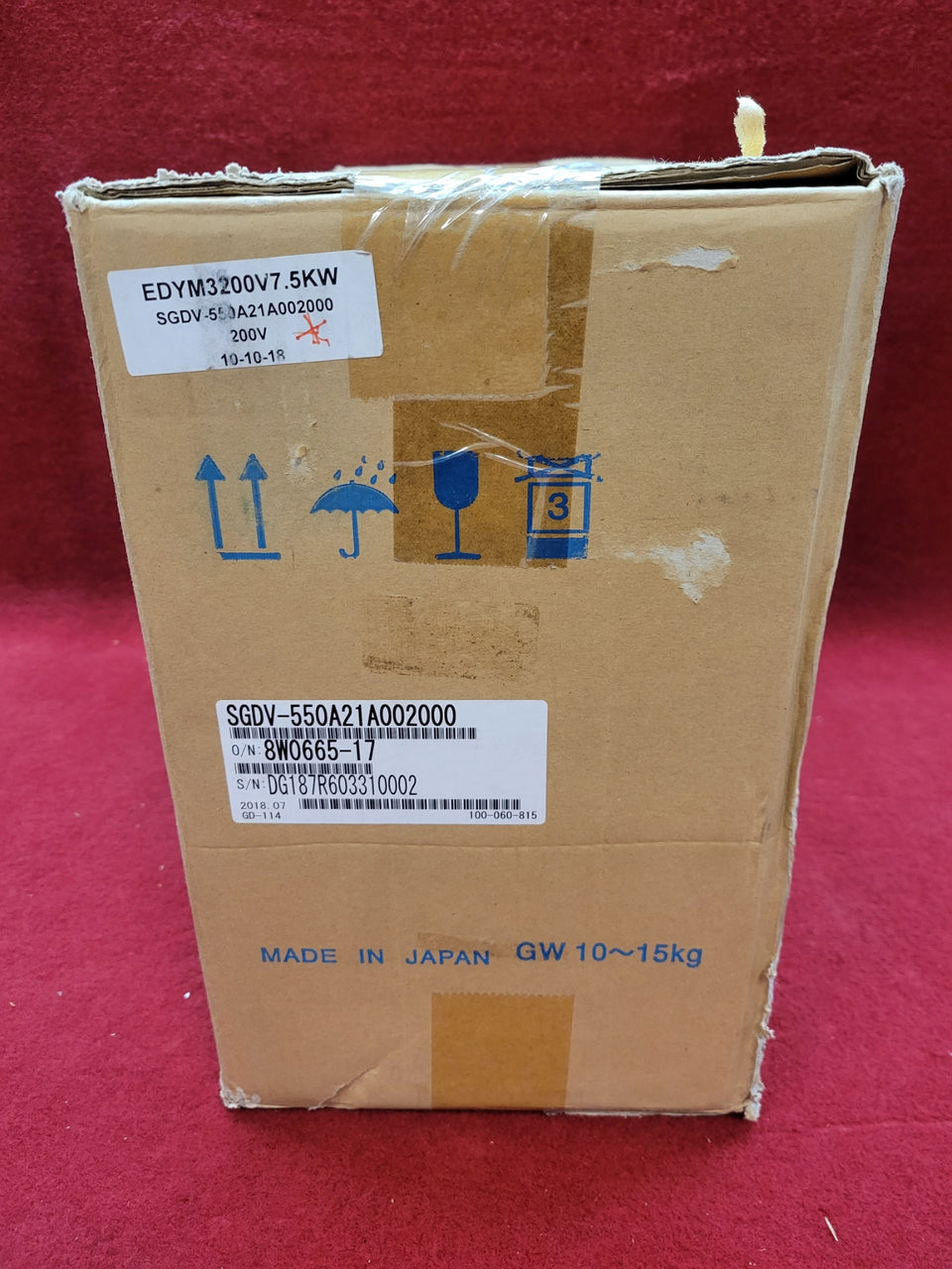 Yaskawa SGDV-550A21A002000