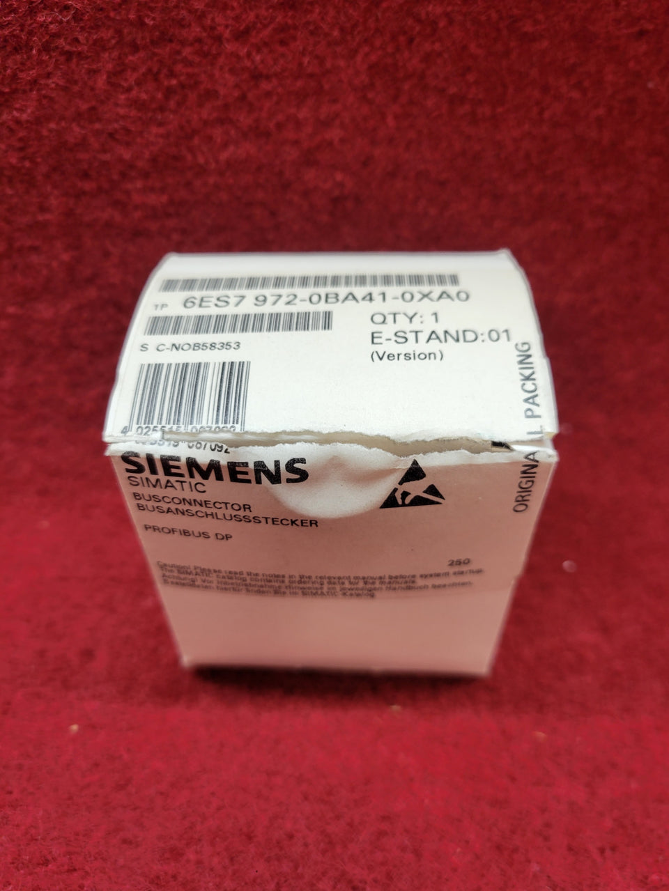 Siemens 6ES7972-0BA41-0XA0