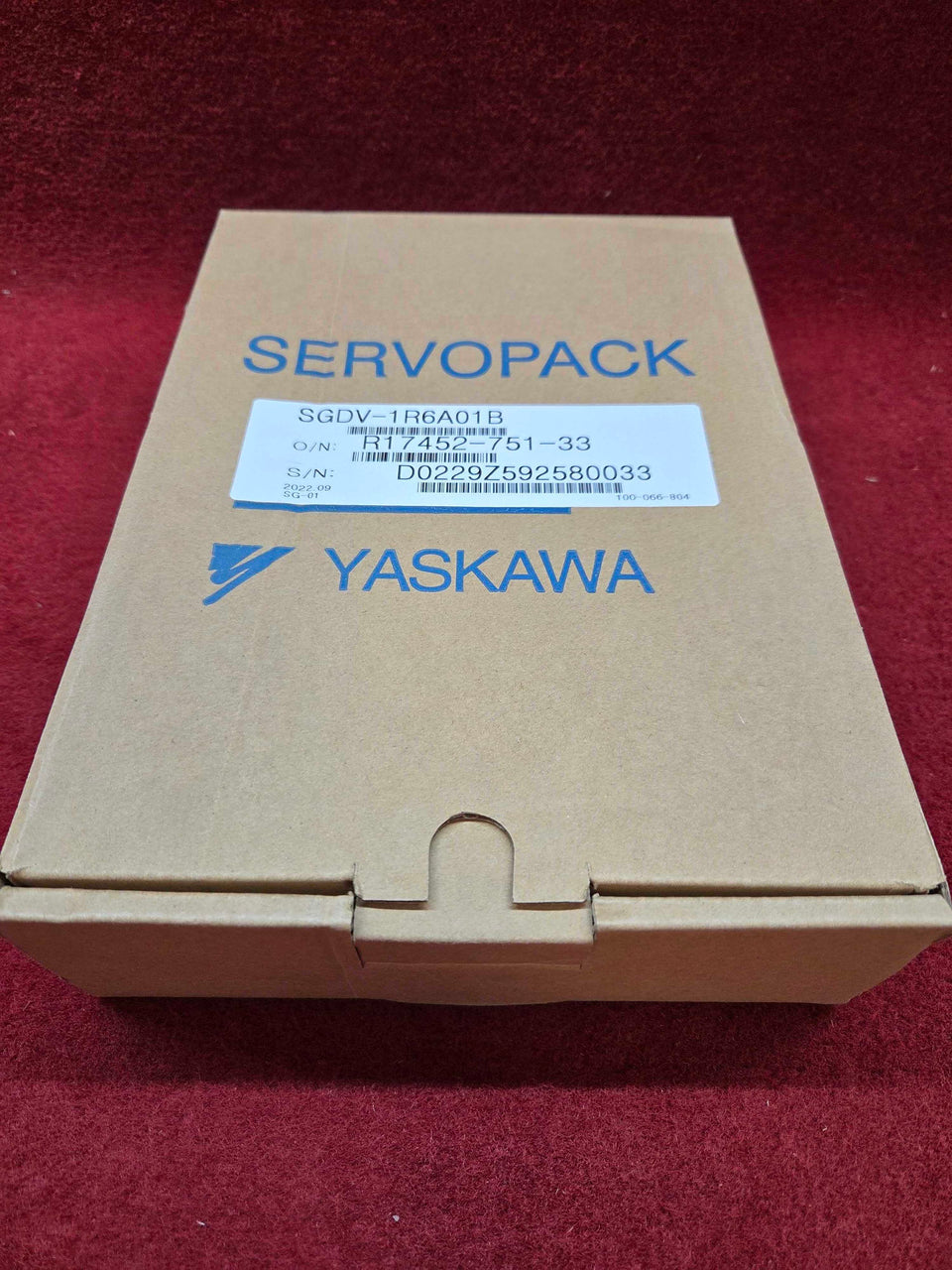 Yaskawa SGDV-1R6A01B