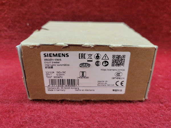Siemens 3RV2011-1FA15