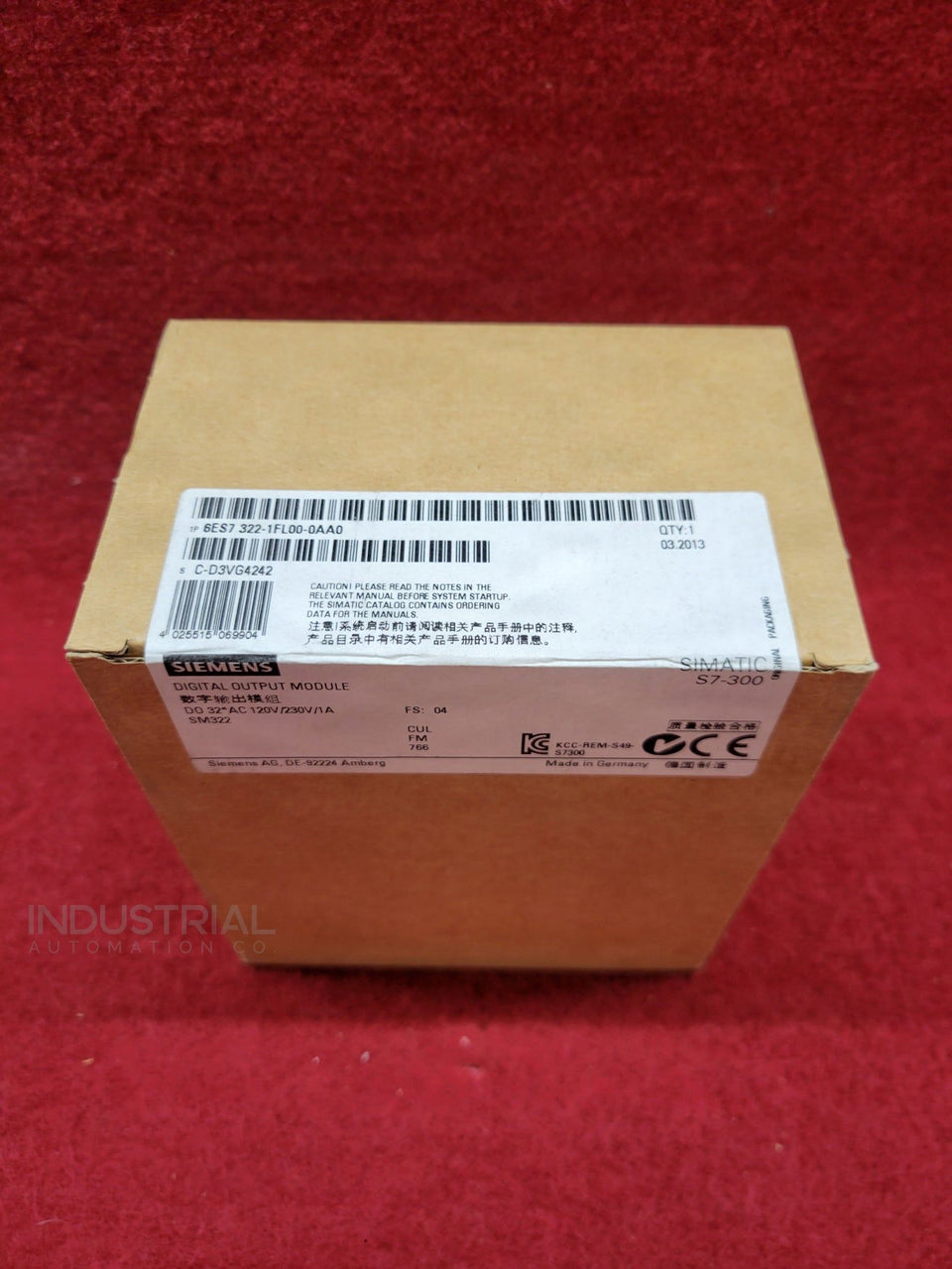 Siemens 6ES7322-1FL00-0AA0 New