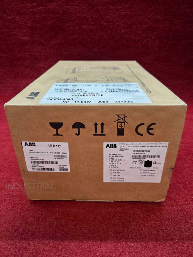 ABB ACS320-03U-14A6-2 + J400 + N7558 + X1558 New