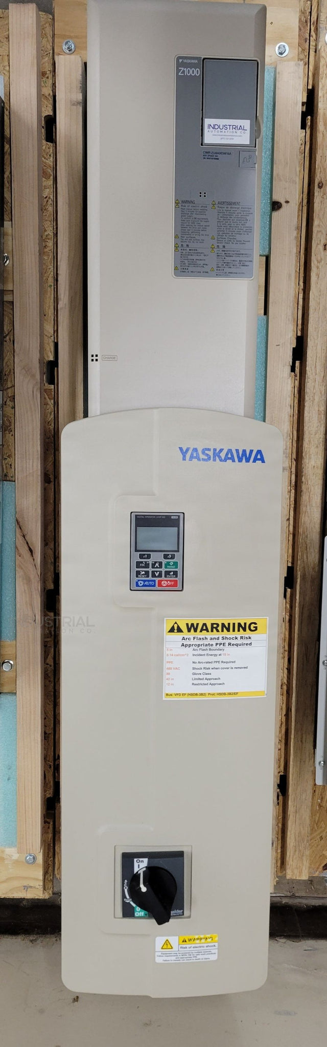 Yaskawa CIMR-ZU4A0034FAA - IAC Certified Refurbished