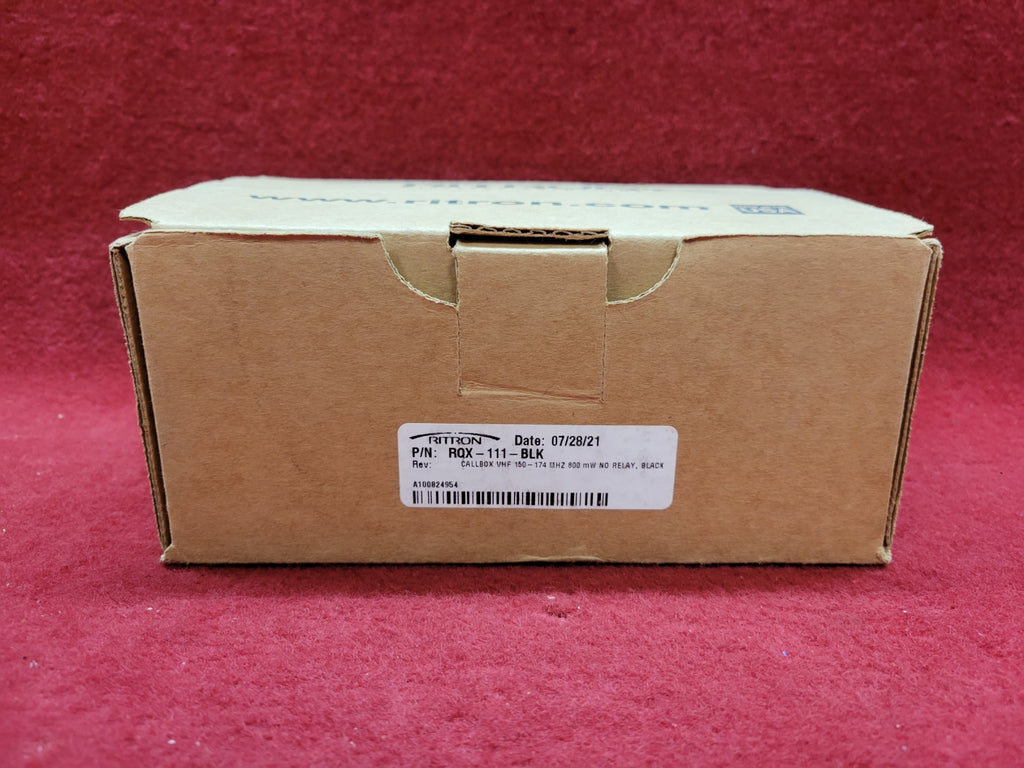 Ritron RQX-111-BLK