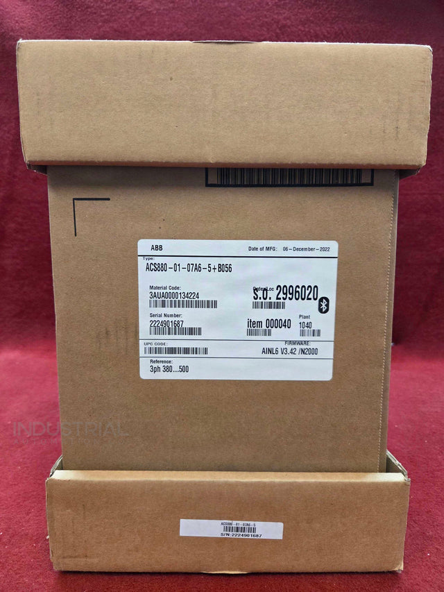 ABB ACS880-01-07A6-5 + B056 - New