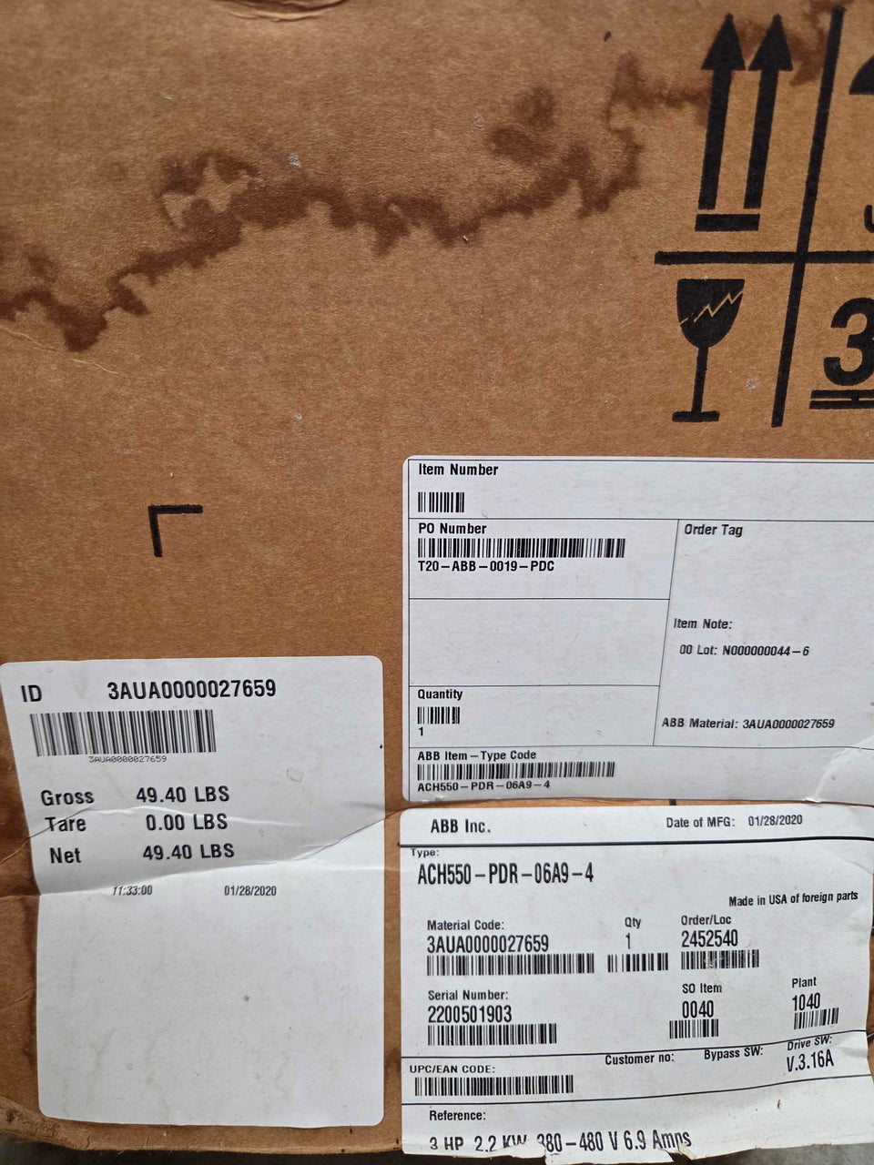 ABB ACH550-PDR-06A9-4