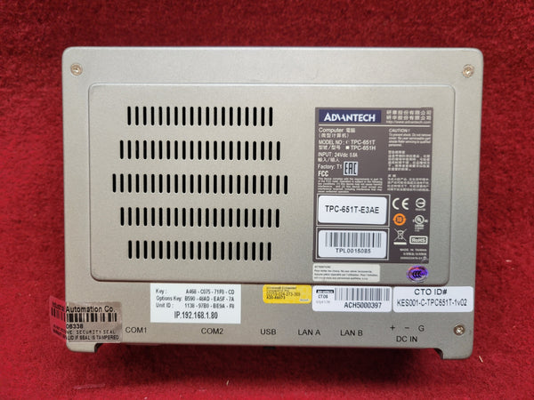 Advantech TPC-651T-E3AE