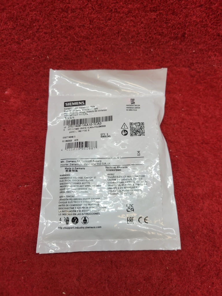 Siemens 3SU1400-1AA10-1CA0