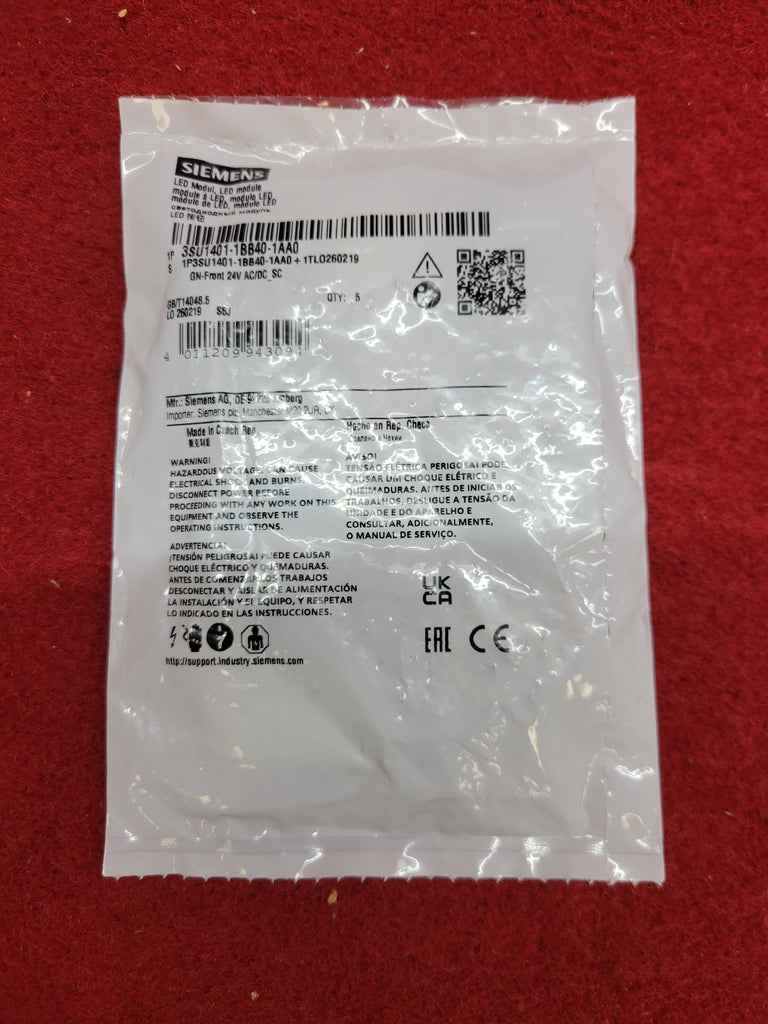 Siemens 3SU1401-1BB40-1AA0