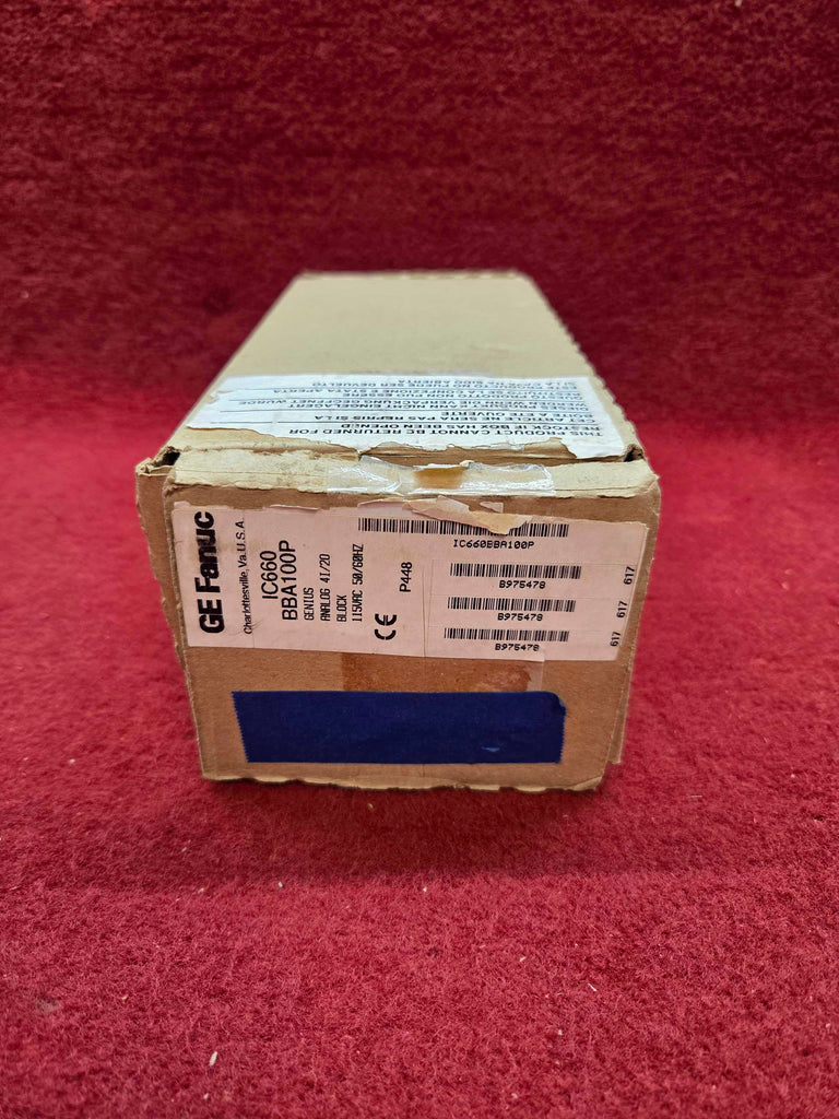 GE Fanuc IC660BBA100
