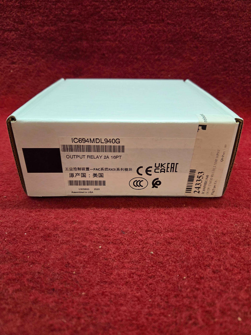 GE FANUC IC694MDL940
