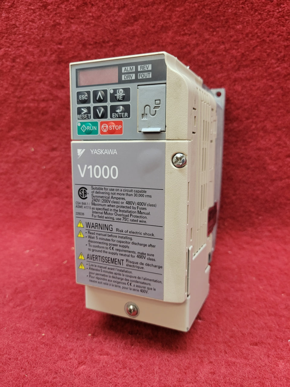 Yaskawa CIMR-VU2A0004FAA