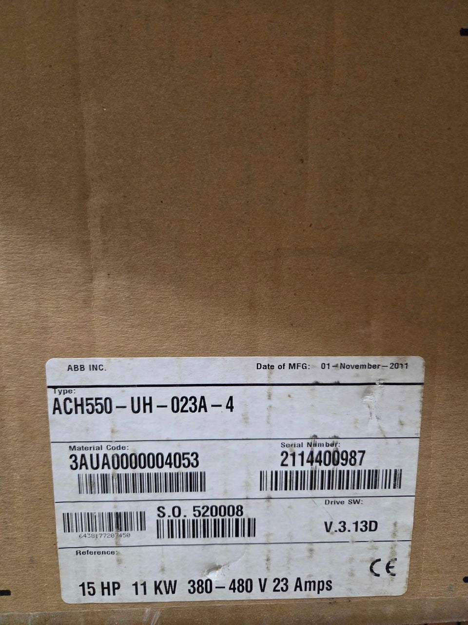 ABB ACH550-UH-023A-4