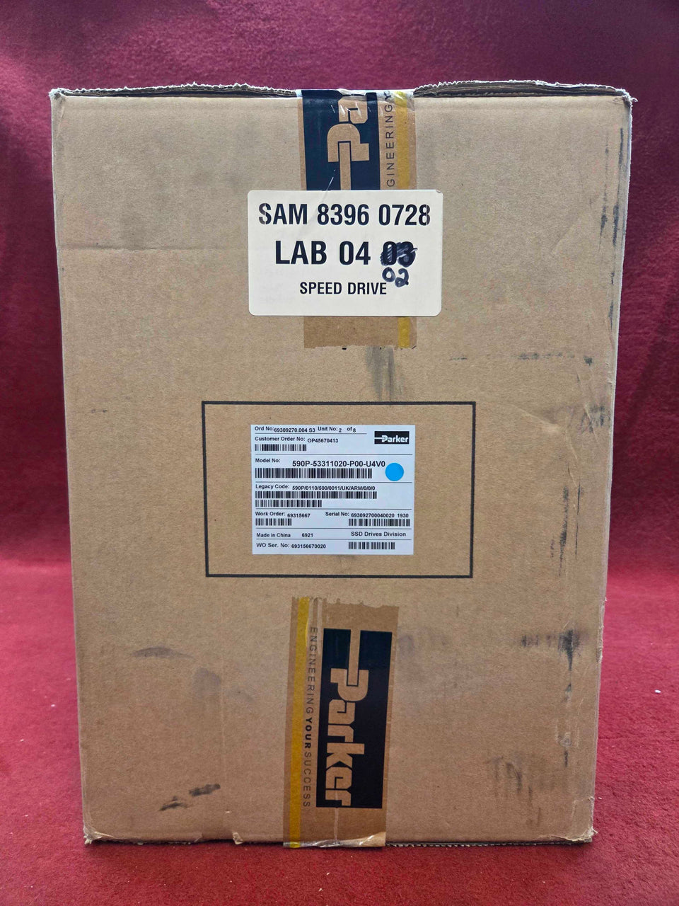 Parker Automation 590P-53311020-P00-U4V0