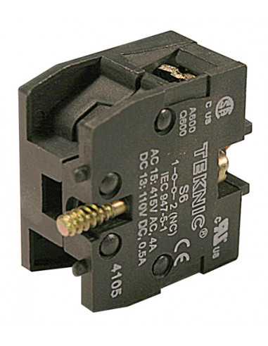 Bloc de contact Altech S6, NF, montage sur base - Lot de 290
