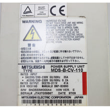 Load image into Gallery viewer, Mitsubishi MDS-B-CV-110