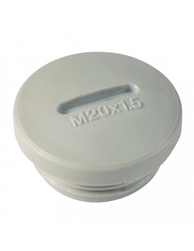 Altech 2BP2 Bouchon d'obturation, 22 mm - Lot de 40