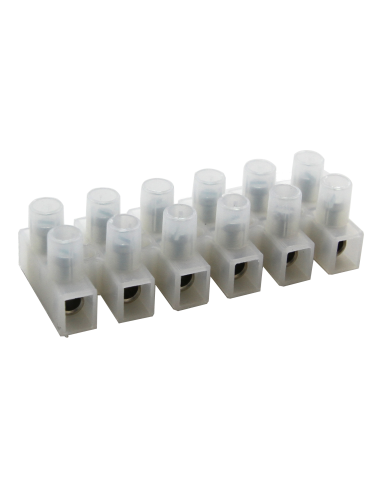 Barrette de raccordement Altech 40.406, montage sur panneau, ATS6/6 - Lot de 50