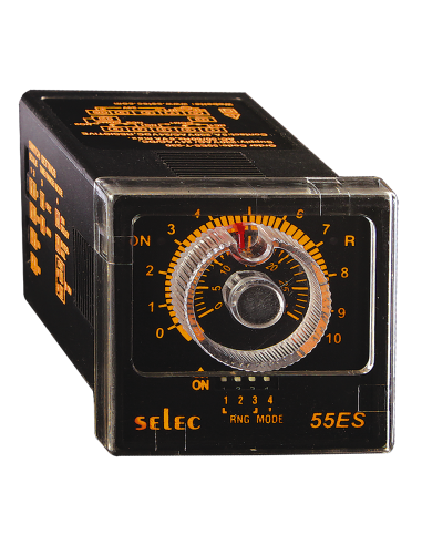 Altech 55ES-P8-110-CU Minuteur analogique ON-Delay/Interval SPDT - Lot de 4