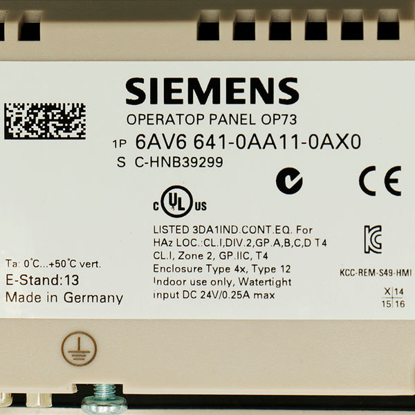 Siemens 6AV6641-0AA11-0AX0