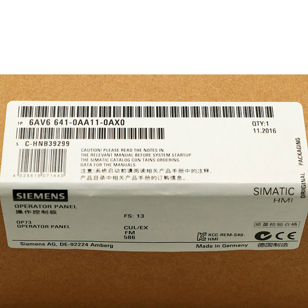 Siemens 6AV6641-0AA11-0AX0